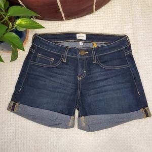 Sneak Peek Dark Denim Shorts